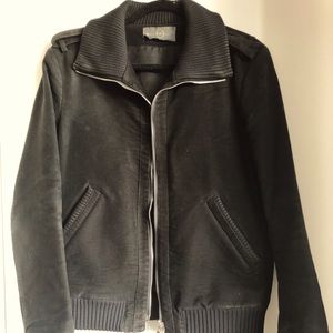 Alexander McQueen men’s suede bomber sz medium